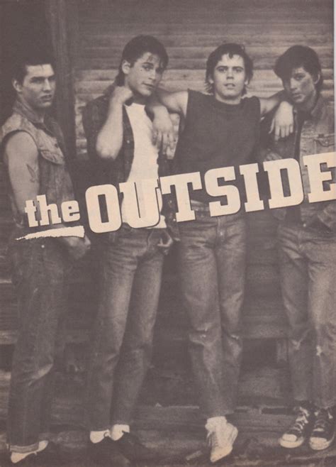 The Outsiders Rare The Outsiders Photo 31628948 Fanpop