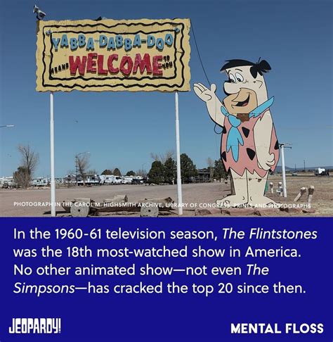 Jeopardy On Instagram The Flintstones Premiered Otd In 1960 Here