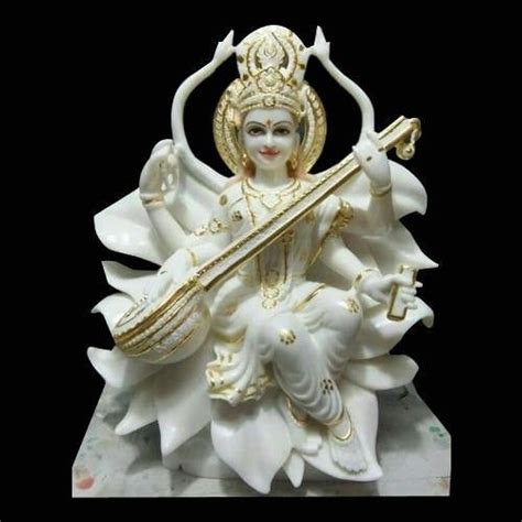 Your current browser isn't compatible with soundcloud. Jai Mata Saraswati | Goddess sculpture, Saraswati goddess ...