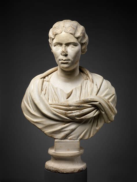 Marble Portrait Bust Of A Woman Roman Antonine The Metropolitan Museum Of Art