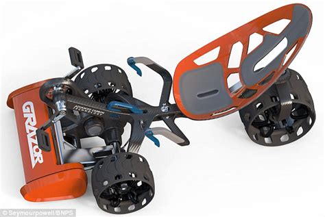 Grazor Pedal Powered Lawnmower Helps You Keep Fit While Cutting Your