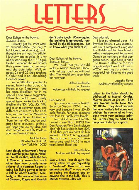 Read online Marvel Swimsuit Special comic - Issue #4
