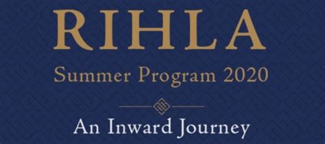 Rihla 2020 An Inward Journey — Deenstream