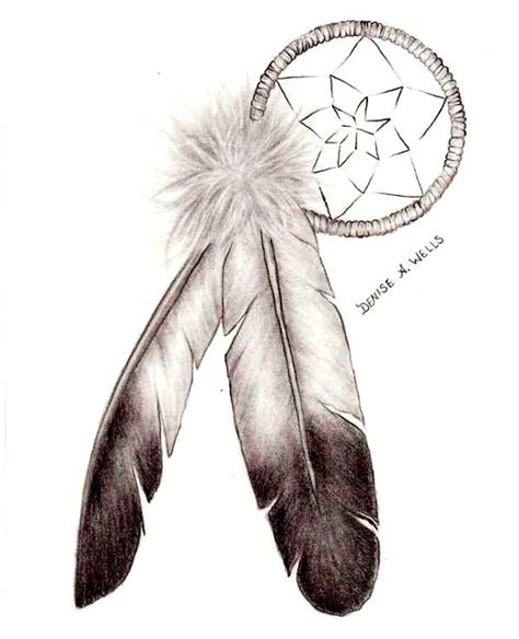 Flickriver Photoset Native American Dreamcatcher Feather Tattoo Designs By Denise A Wells By