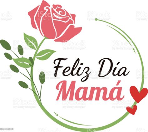 Happy mothers day poems for spanish. Happy Mothers Day In Spanish Stock Illustration - Download ...