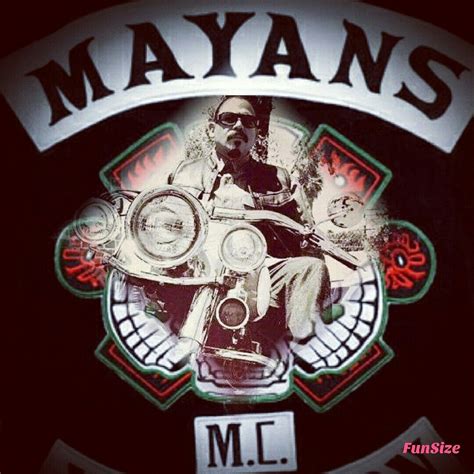 Mayan patch worn door marcus alvarez's northern cali charter. Los Mayans MC | Mayan, Sons of arnachy, Mcs