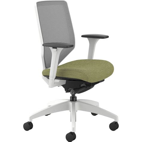 Sit down on the chair that's up for whatever. HON Solve Mid-Back Task Chair | Village - Your one stop shop