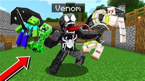 Playing As Ultimate Venom In Minecraft Crazy Youtube
