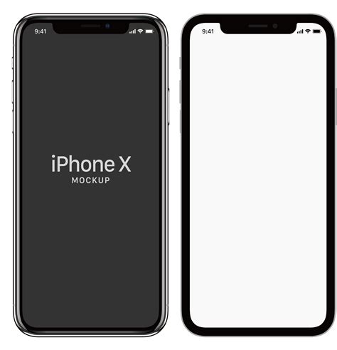 Download Png Iphone X Mockup Png And  Base