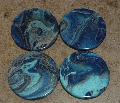 Tutorial On How I Make Handmade Resin Coasters Resin Crafts Resin Art Diy Resin Crafts