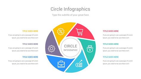 Circular Diagrams Are One Of The Most Common Types Of Infographics To