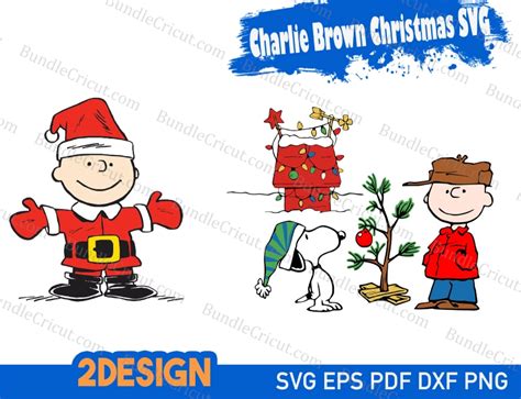 Charlie Brown Christmas Svg Bundle Cricut