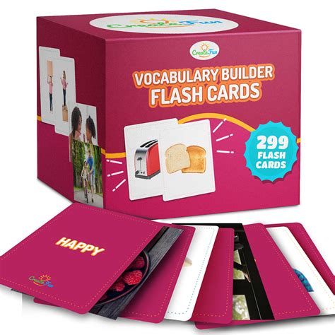 Buy Vocabulary Builder Flash Cards 299 Educational Photo Cards For
