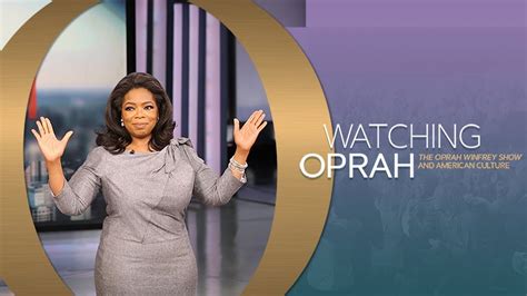 You may think you know her well after tuning in to her talk show for decades, but did you know she 1. Watching Oprah: The Oprah Winfrey Show and American ...