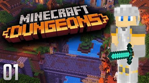 Minecraft Dungeons Ep 1 Diablo Meets Minecraft Closed Beta