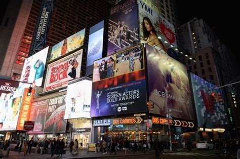 Billboard In New York S Times Square Catches Fire Inquirer News