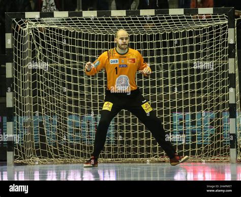 Danish Handball Goalkeeper Mike Jensen Sc Magdeburg Handball Ehf