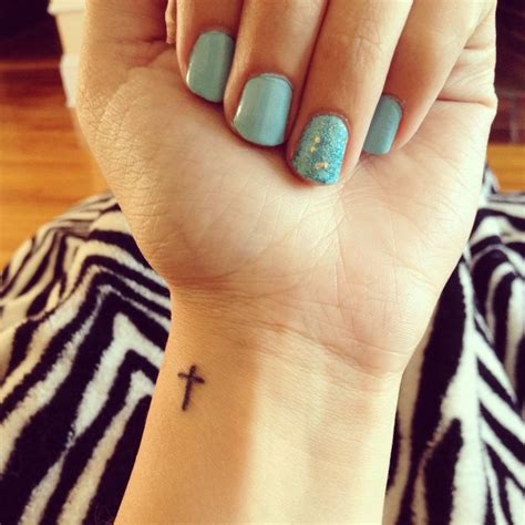 What does a cross tattoo on wrist mean? Small Wrist Tattoos Designs, Ideas and Meaning | Tattoos ...