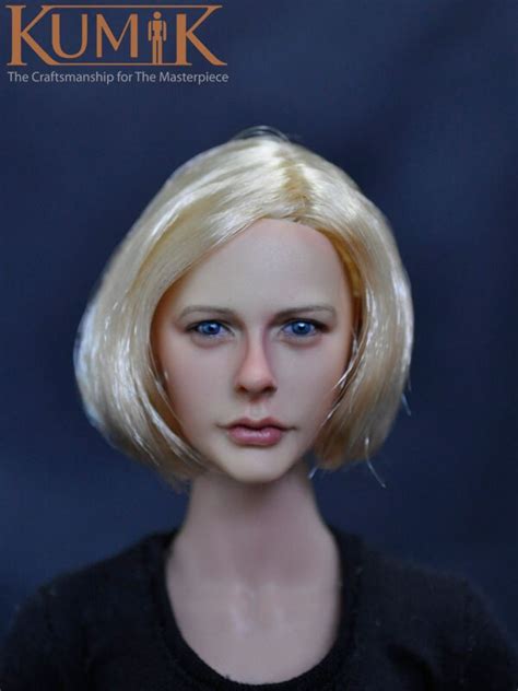 Kumik Chloe Moretz 16 Head Sculpt For Custom Hot Toys Phicen Female