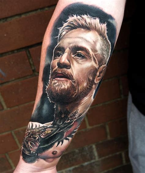 High quality conor mcgregor tattoo gifts and merchandise. by @jordancroketattoo . #best #tattoo #tattooartist # ...