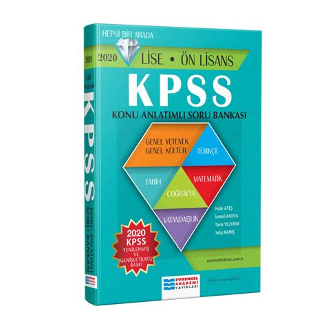Bu duyuruda merakla beklenen kpss lise sınav sonuçlarının erişime açıldığı adayların t. KPSS Lise-Ön Lisans Konu Anlatımlı Soru Bankası