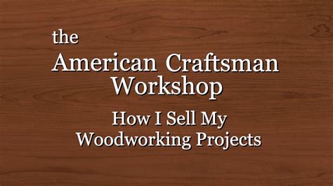 This beginner's guide will help you get off the ground with this online marketplace. The Business of Woodworking: How I Sell My Woodworking ...