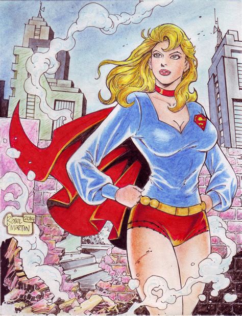 SUPERGIRL 70 S By RODEL MARTIN 07192014 A Commiss By Rodelsm21 On