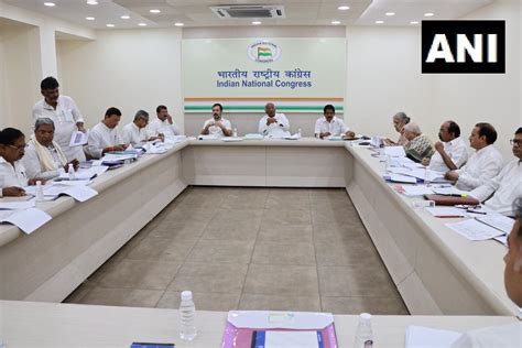 congress central election committee meets to finalise 2nd list of candidates for karnataka