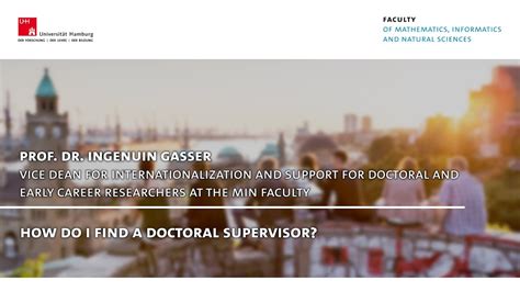 Once you have established a relationship with a potential supervisor, you can ask them to read the explain your motivation for applying for a phd degree and outline your career aspirations. How do I find a doctoral supervisor? - YouTube