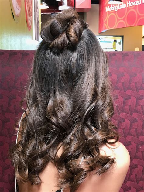 Check spelling or type a new query. Half up Half down prom hair | Prom hair, Prom hair medium ...