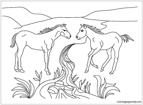 Love the Horse Coloring Pages  Horse Coloring Pages  Coloring Pages