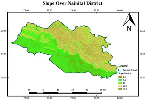 Slope Map Of Nainital District Download Scientific Diagram