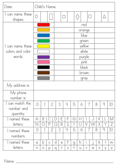 Wild & Fun in Pre-K: Assessment