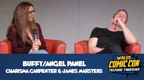 Buffy Angel Panel Charisma Carpenter James Marsters Wales Comic Con Nov Youtube