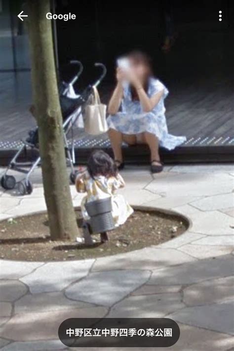 【画像】グーグルストリートビューでパンチラに気ずき近くで見ようと接近する陰が映り込む 女子アナお宝画像速報－5chまとめ