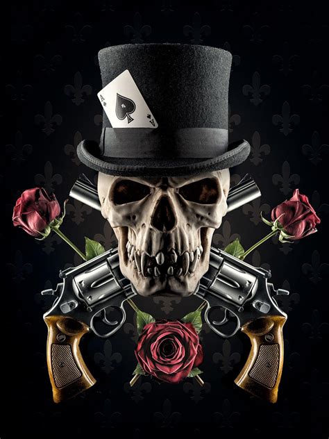 Details More Than 53 Gangster Skull Wallpaper Best Incdgdbentre