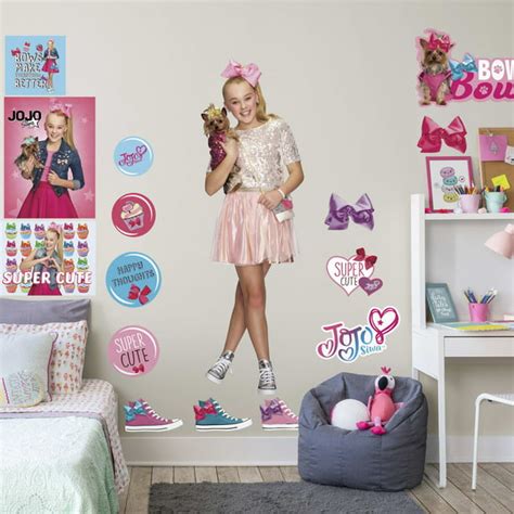 Fathead Jojo Siwa Life Size Officially Licensed Nickelodeon Removable