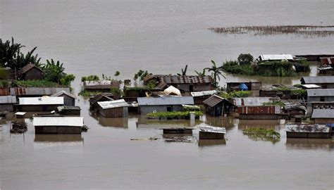 Death Toll Rises To 110 Over 56 Lakh People Affected In Assam Floods Newslab Daily News