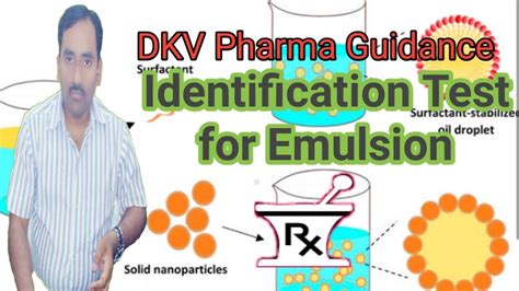 What Is Emulsion Identification Test For Emulsion Types Surface