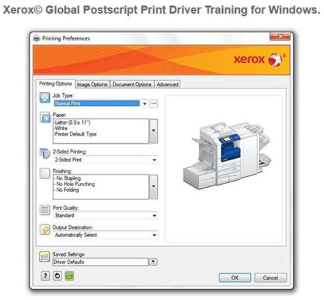 To download the proper driver you should find the your device name and click the download link. Xerox Print Driver Training - Mac and Windows