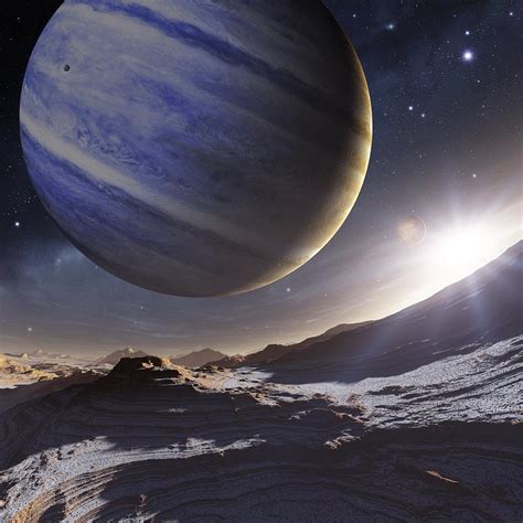 Extrasolar Gas Giant Planet Artwork Photograph By Detlev Van Ravenswaay