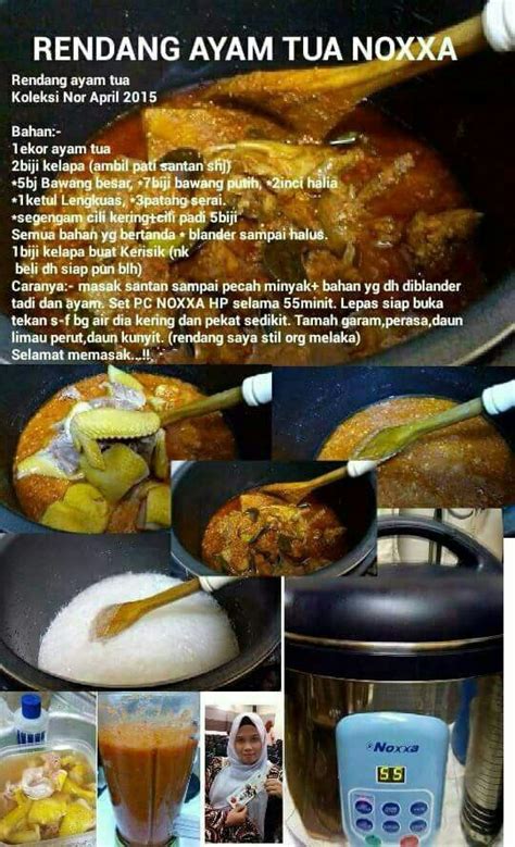 Electric pressure cooker atau panci presto listrik adalah peralatan dapur yang membuat kegiatan memasak jadi lebih mudah dan aman tanpa menggunakan api. Rendang ayam tua | Pressure cooker recipes, Recipes ...