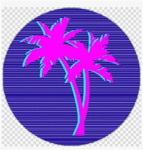 Vaporwave Hd Images Free Png Image Types Palm Trees Clip Art Pure Hot