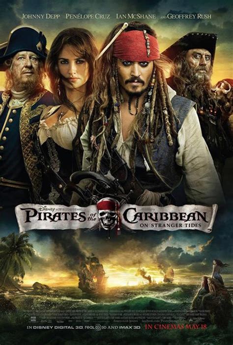 Final Pirates of the Caribbean 4 Poster