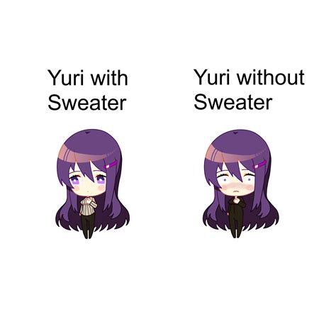 This Is How Casual Yuri Looks Like Without Her Sweater Rddlc