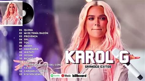 Karol G Grandes Éxitos Mix 2024 Lo Más Popular de Karol G 2024 ViDoe