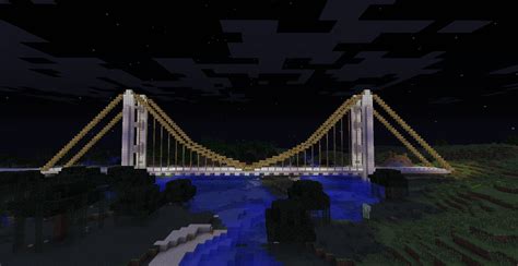 Steeplegate Suspension Bridge Minecraft Project