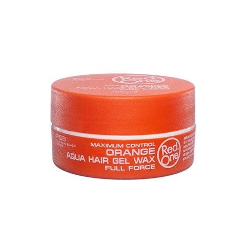 Redone aqua hair gel wax violetta for men 150ml. Orange Aqua Hair Gel Wax - Red one ® 150 ml | Une odeur ...