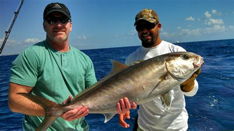 Big Amberjack Caught On Our Sportfishing Charter In Ftlauderdale Let