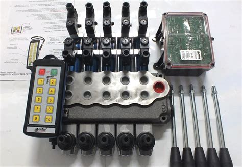 Economical proteantm radio remote controls provide safe and reliable operation of many types of electrical machinery and. REMOTE CONTROL 5 SPOOL MONOBLOCK VALVE 80LPM TILT TRUCKS ...